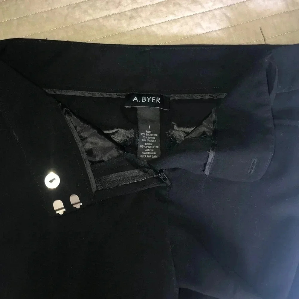 Black Dress Pants - Picture 3 of 4